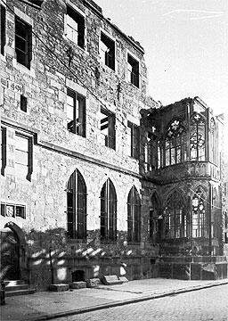 Ruine der Kress'schen Doppelkapelle aus dem Augustinerkloster