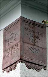 Inschrift Eschenauer Straße