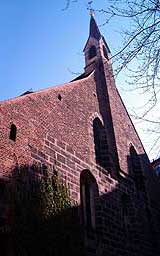 Westfassade Klarakirche