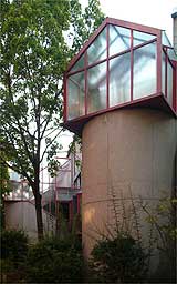 Postmoderne Treppenaufgänge in Langwasser P