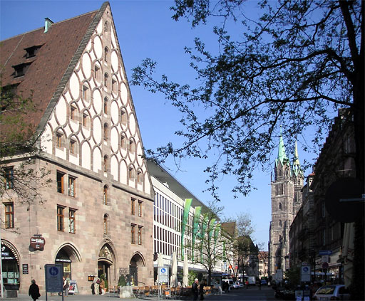 Mauthalle Königstr Lorenzkirche