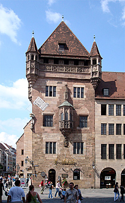 Nürnberg, Nassauerhaus, Ostseite