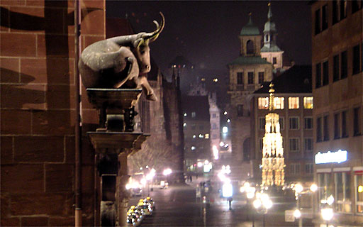 Blick von der Fleischbruecke