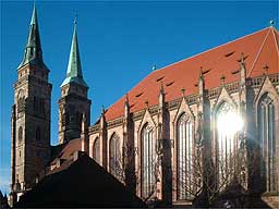 St. Sebald von Südosten