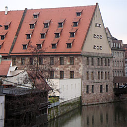 Unschlitthaus-Pegnitzseite